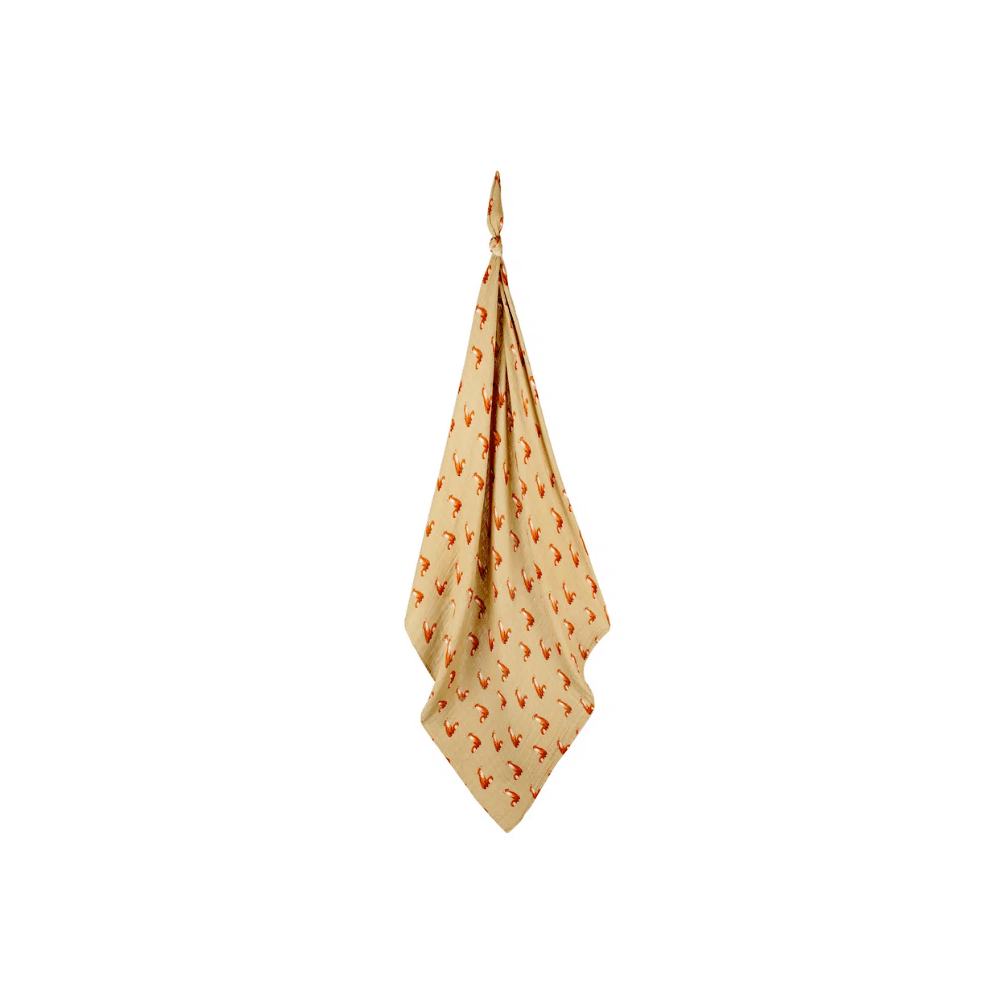 MB Swaddle Blanket - Gold Fox