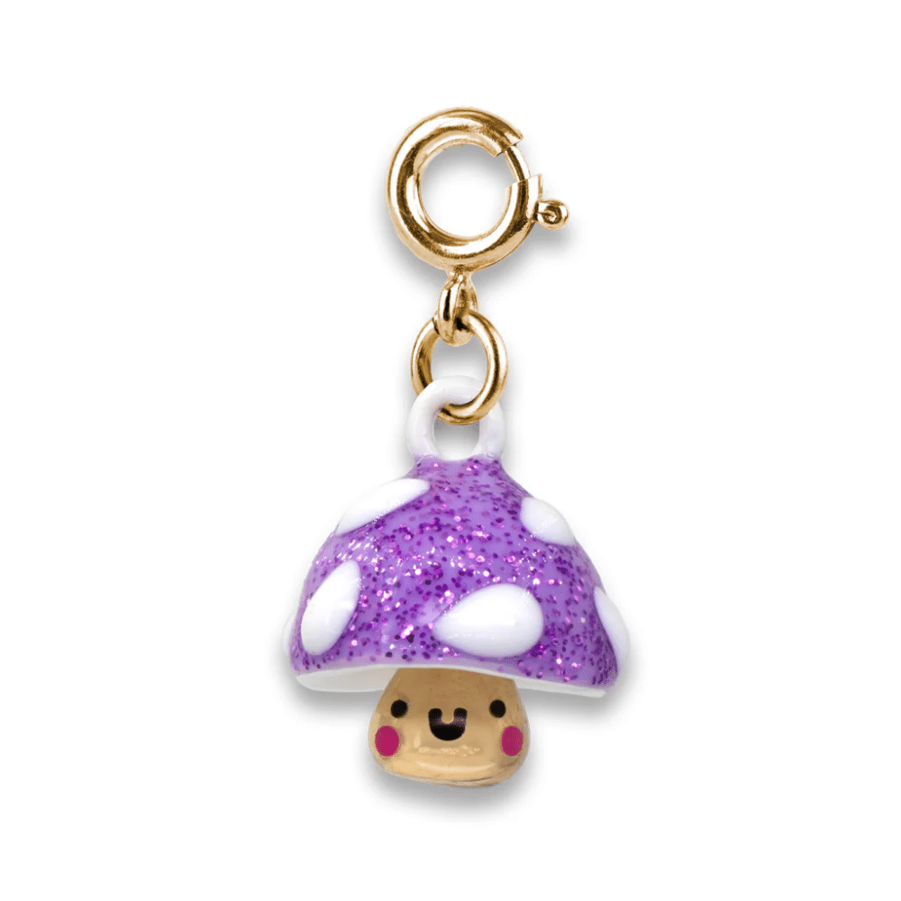 Charm It Charms - Glitter Mushroom