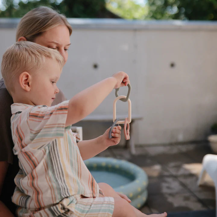 Mushie Key Toy Teether