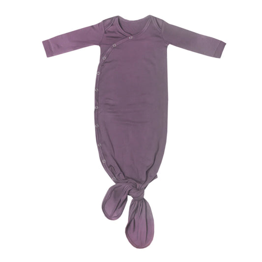 CP Knotted Gown - Plum