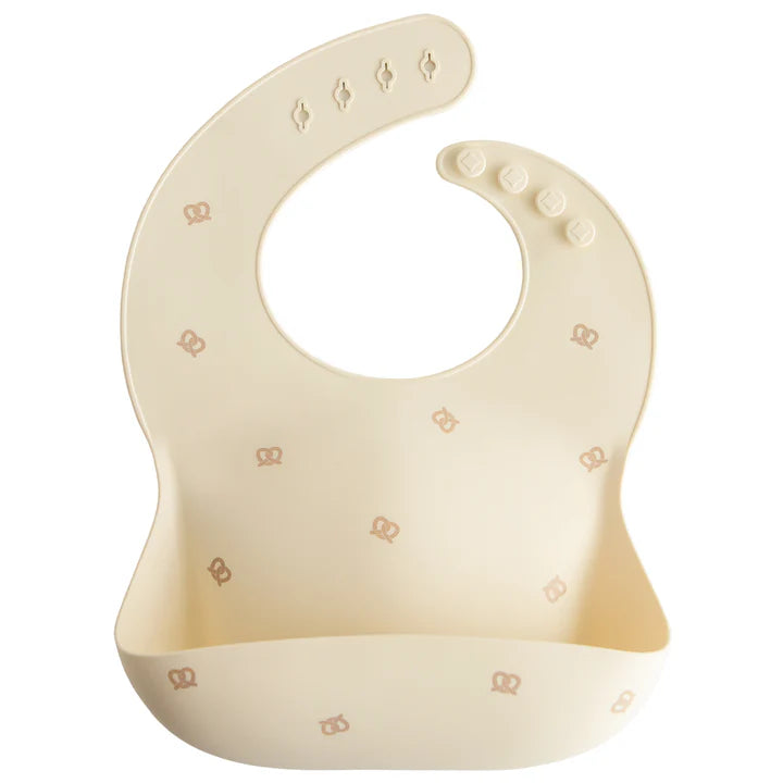 Mushie Silicone Bibs