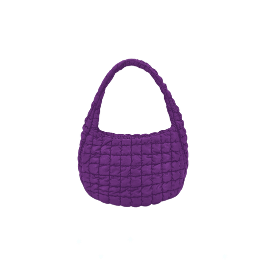 Quilted Puffer Cloud Bag