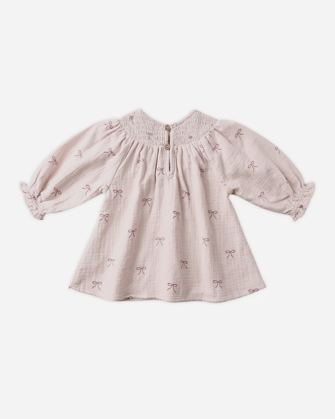 QM Smocked Dress - Bows