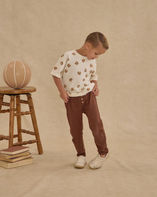 R+C Cru Pant- Brown