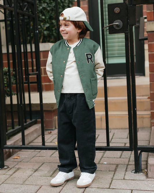R+C Baggy Pant- Washed Black