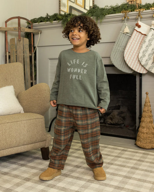 Palmer Pant- Holiday Plaid