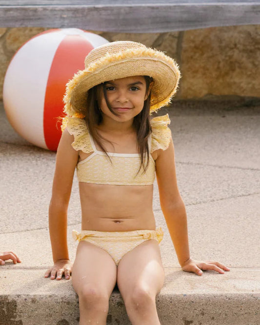 Hanalei Bikini - Yellow Crochet