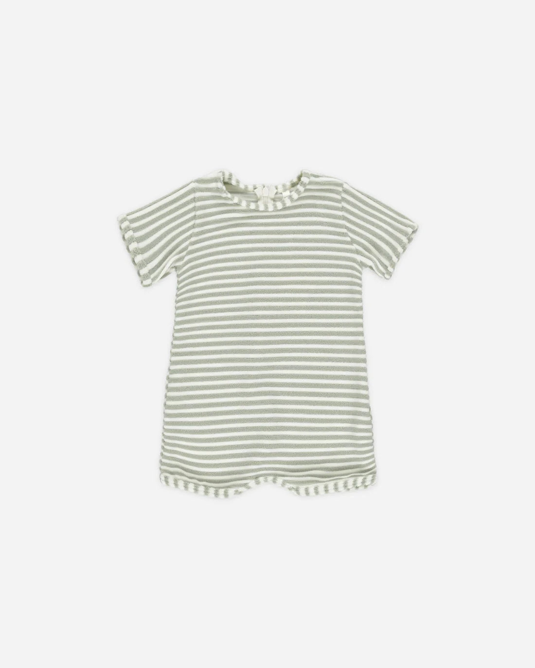 Shorty One-Piece - Sage Stripe