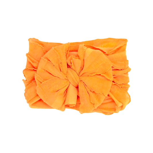 RR Ruffle Headband - Dreamsicle