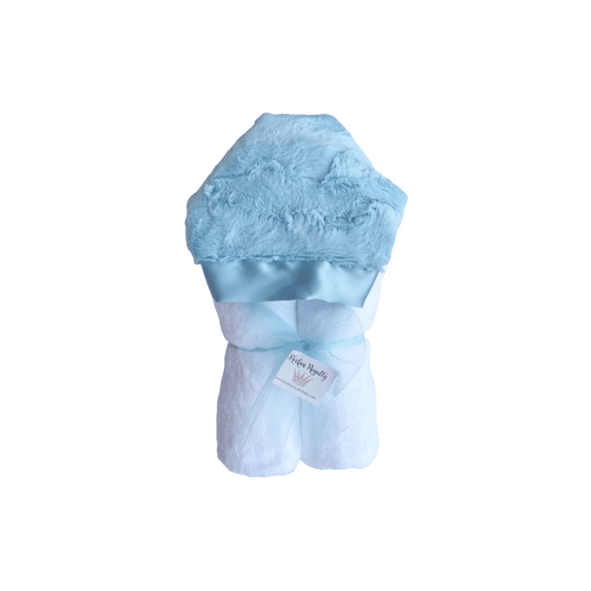 RR Hooded Towel - Baby Blue