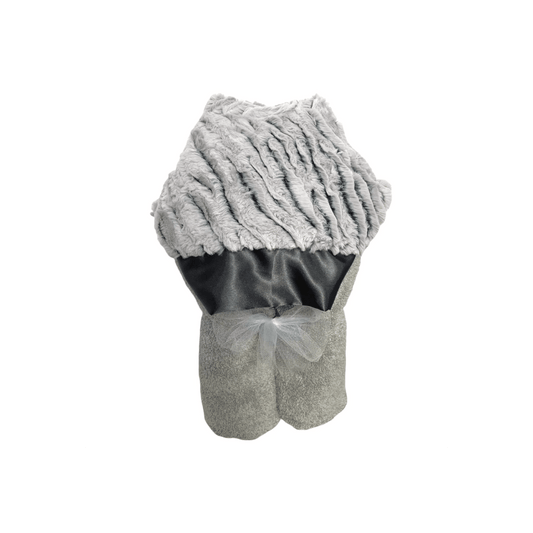 RR Hooded Towel - Ziggy Grey