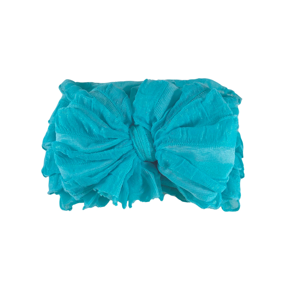 RR Ruffle Headband - Lagoon