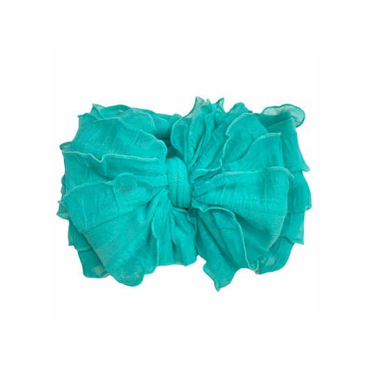 RR Ruffle Headband - Mint