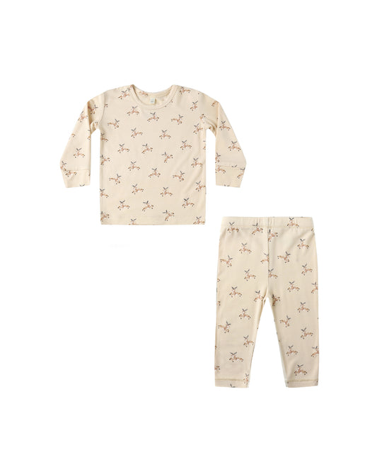 QM PJ Set- Reindeer
