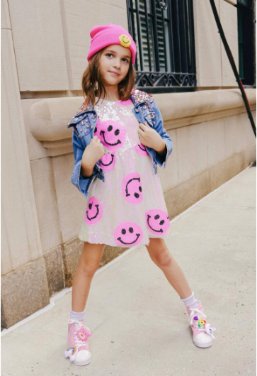 Pinkie Happy Emoji Dress