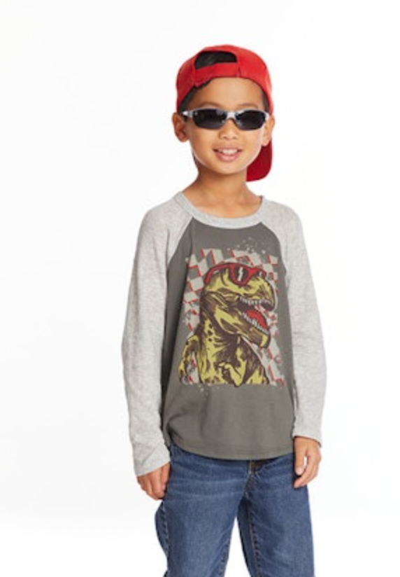 Cool Dino Raglan Tee