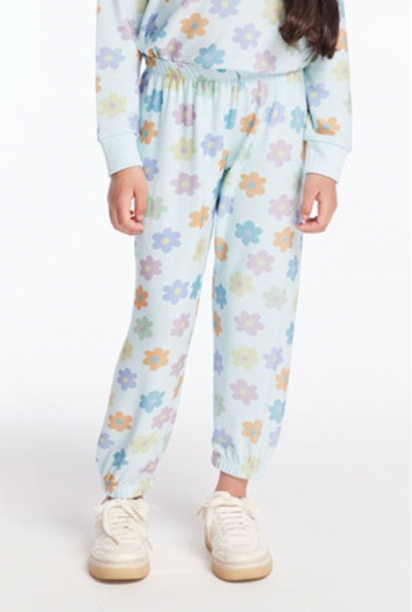 Slim Slouchy Pant - Horizon Colorful Daisy