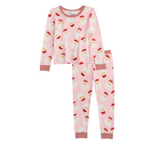 Pink Santa Glow in Dark PJ