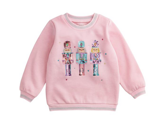 Nutcracker Sequin Sweatshirt