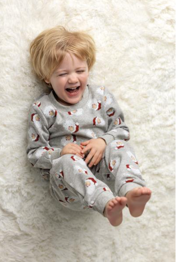 Grey Santa Jogger Set