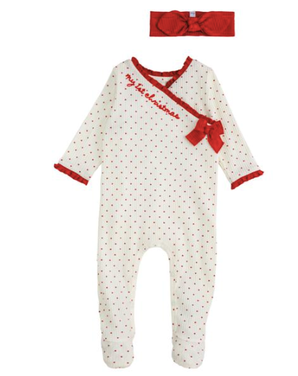 MP Dot my 1st Christmas Sleeper 0-3m