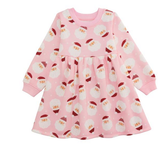 Printed Santa Dress