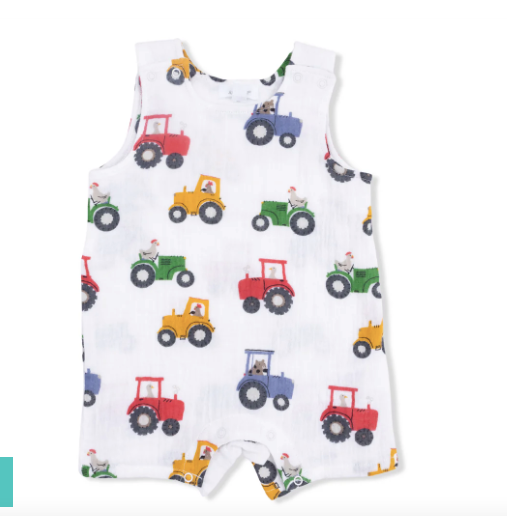 Sleeveless Jon Jon- Tractor Friends