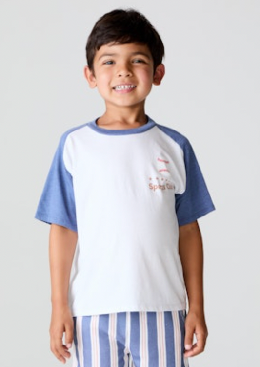 Sports Club Raglan T-Shirt