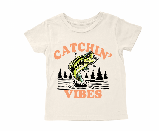 Catchin Vibes Jersey Tee