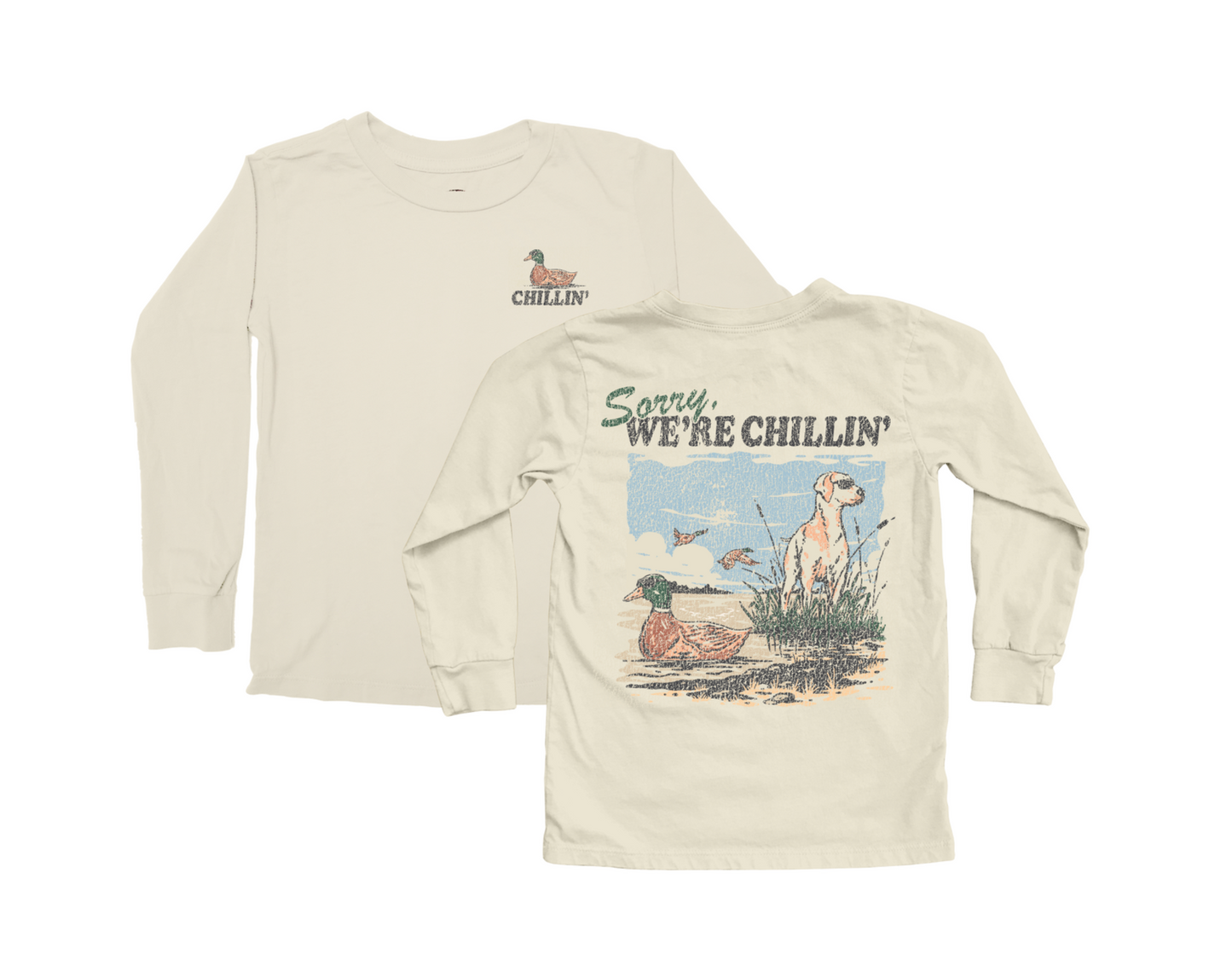We're Chillin LS Tee