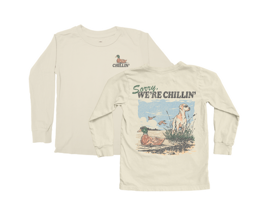 We're Chillin LS Tee