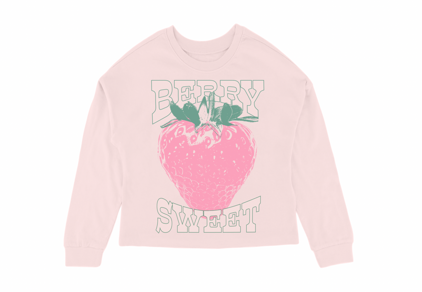 Berry Sweet LS Tee- Pink