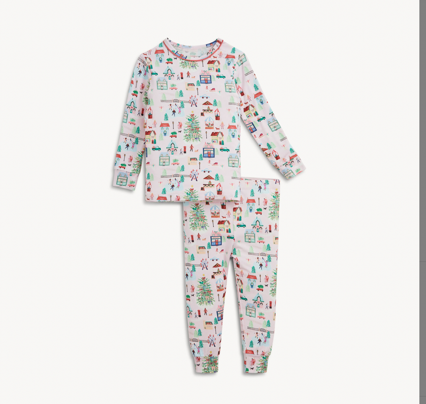 2pc PJ Set - Winter Village