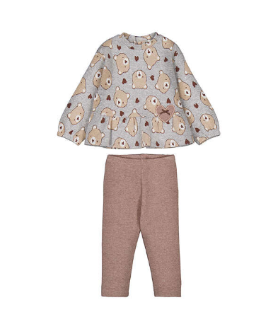 Bear Knit Legging Set. 2781