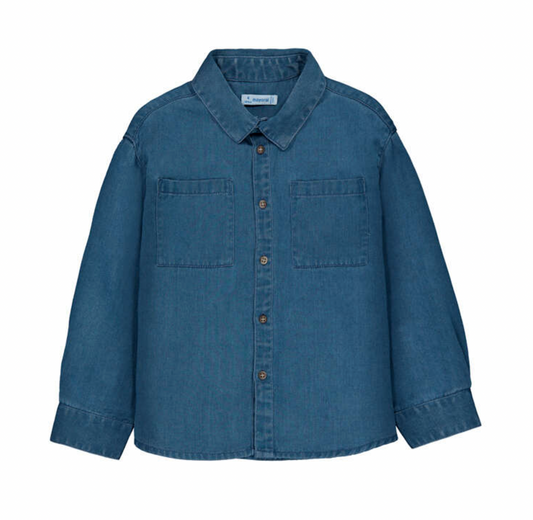 Med LS Denim Shirt