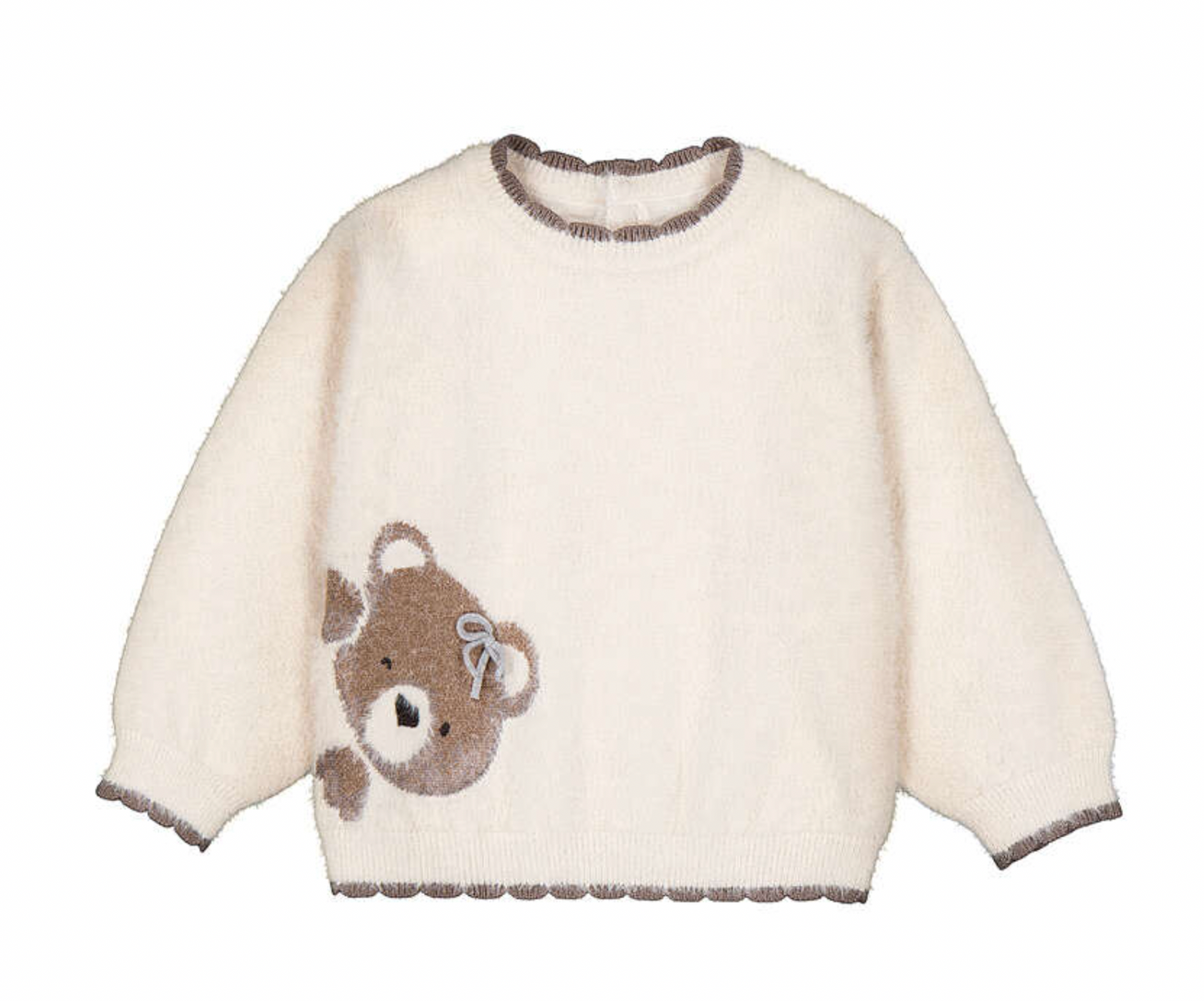 Beige Bear Sweater 2383