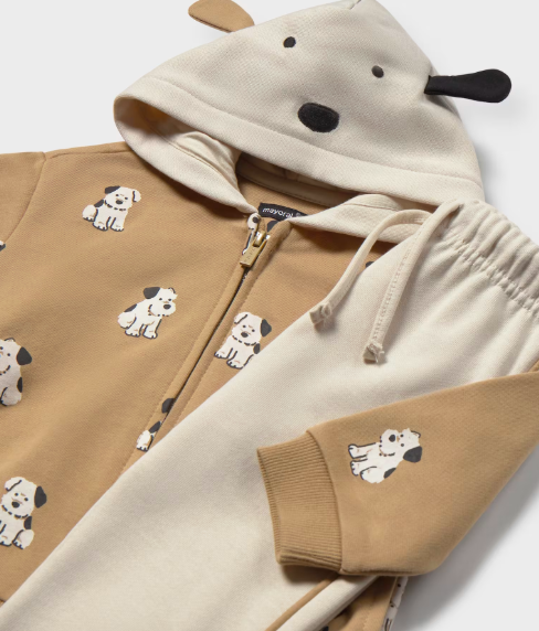 Beige Tracksuit- 3pc    2836