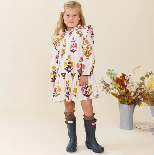 Harper Dress- Harvest Dandelion