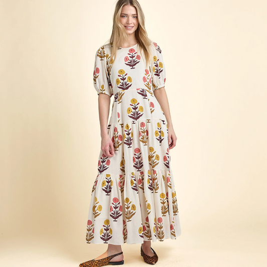 Womens Parker Dress- Harvest Dandelion