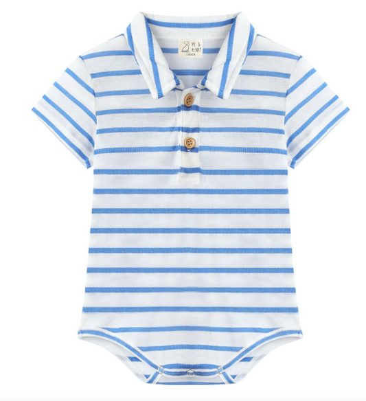 Jetty Onsie- Royal Stripe