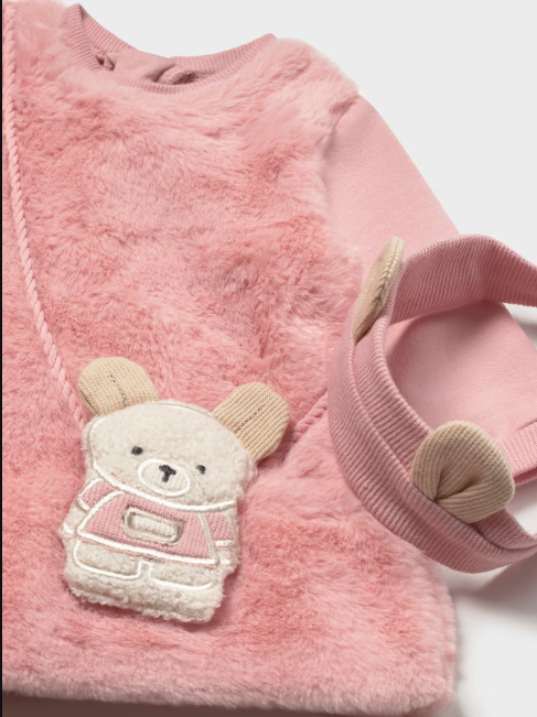 Pink Purse Dress- Bear 2826