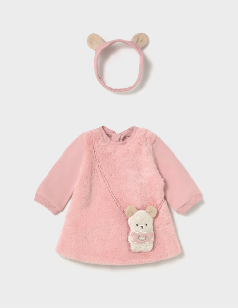Pink Purse Dress- Bear 2826