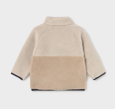Natural Sherpa Jacket- Raccoon 2429