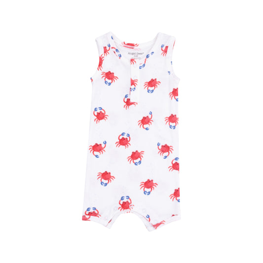 AD Shortie Romper - Crabby Cuties