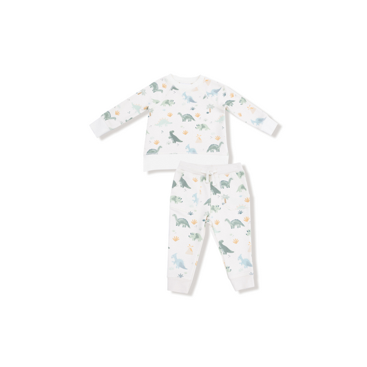 Sweatshirt Set - Soft Dinos