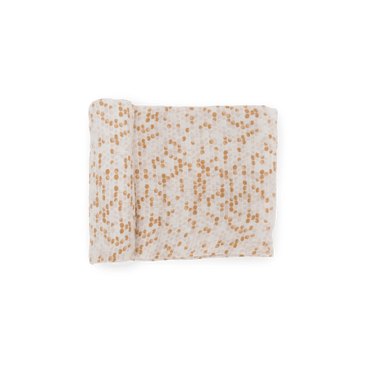 Cotton Muslin Swaddle - Honeycomb