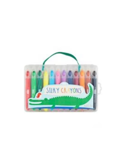 Silky Crayons - Green