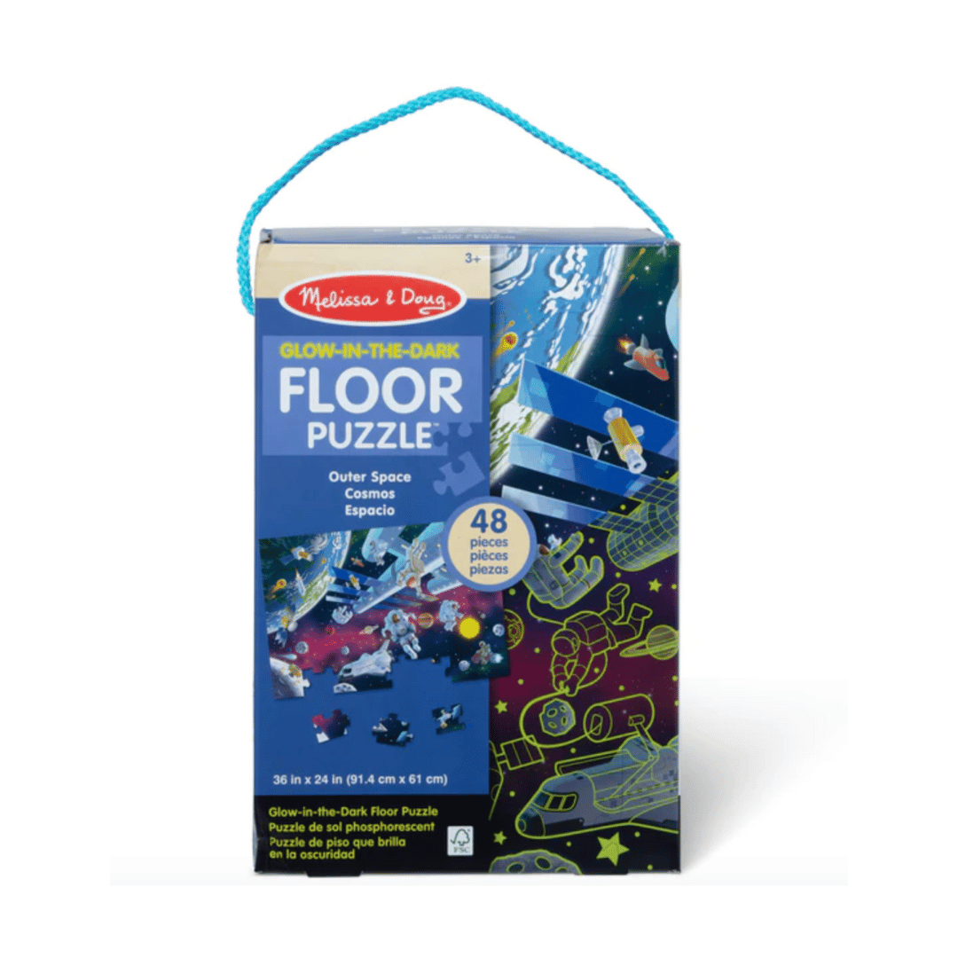 Outer Space Glow in the Dark Floor Puzzle