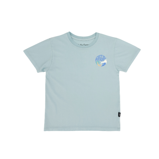 Vintage Tee- Canal Blue Lost in Paradise
