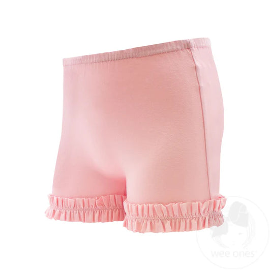 Ruffle Wundershorts- Pink